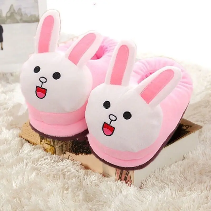 Симпатичные Мультяшные хлопковые тапочки для женщин пар общежитие Мужская