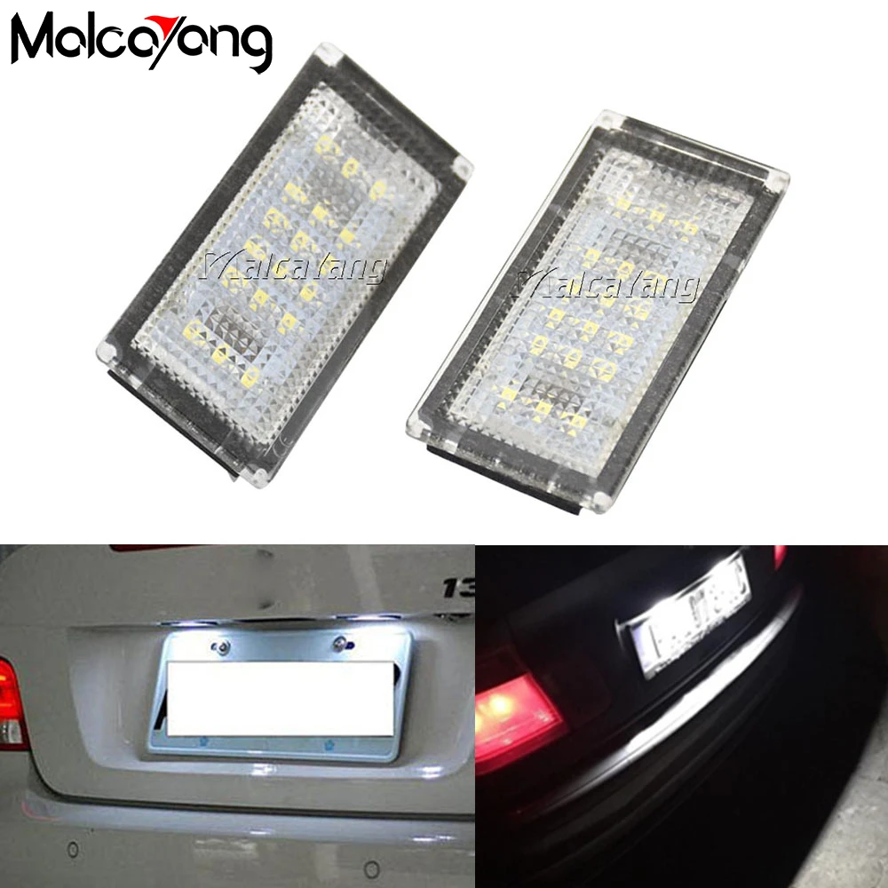 

2X SMD White Canbus Led License Plate Lights For BMW E46 3-Series 2D Facelift 2004-2006 M3 Facelift 2004-2006 OEM:51137113590