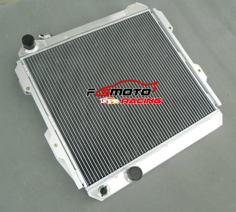 Фото Алюминиевый радиатор для Toyota HILUX LN85 LN60 LN61 LN65 2.4L Diesel 1984-1991 1985 1986 1987 1988 1989 1990 MT №2