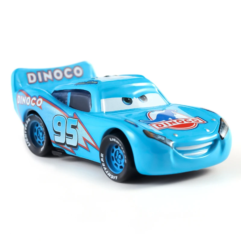 

Car 3 Disney Pixar 95-1 Generation Blue Lightning Mcqueen Jackson Storm 1:55 Diecast Vehicle Metal Alloy Boy Toys Christmas Gift