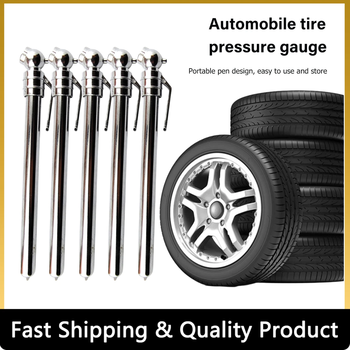

Tyre Test Meter Diagnostic Tool Portable Auto Vehicle Tyre Air Pressure Mini Tester Lightweight Quick Check Emergency Use