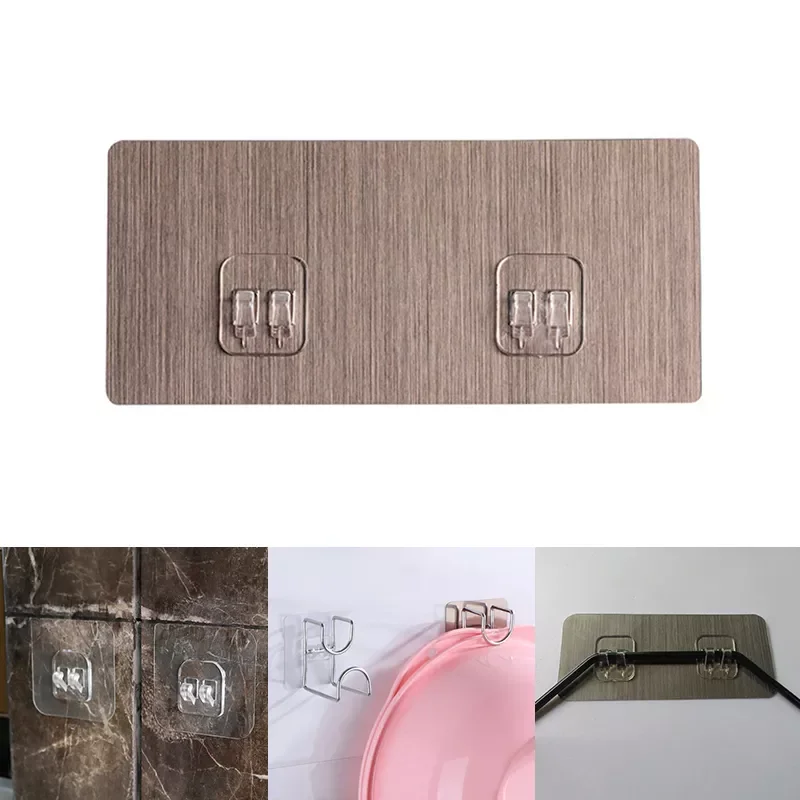

Strong Self Adhesive Door Wall Hangers Hooks For Home Plastic Hooks Hanging Kitchen Bathroom Hook Hanger Accessories