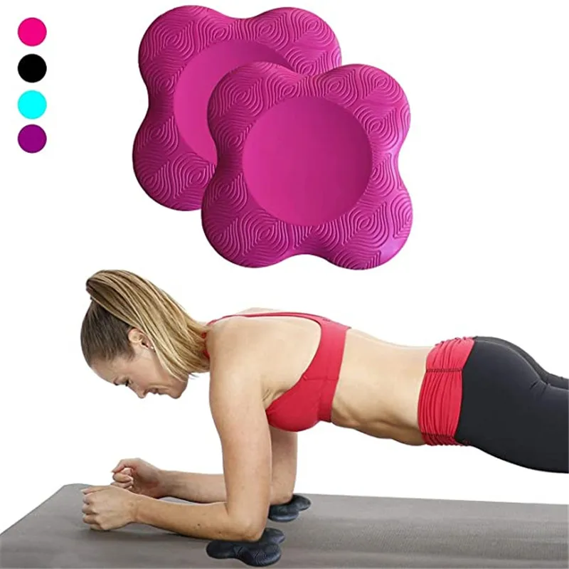 

Knee Elbows 2pcs Pads Yoga Foam Knees Thick Yoga Work Head Out For Extra Kneeling Cushion Hands Pad Pilates Portable Wrist