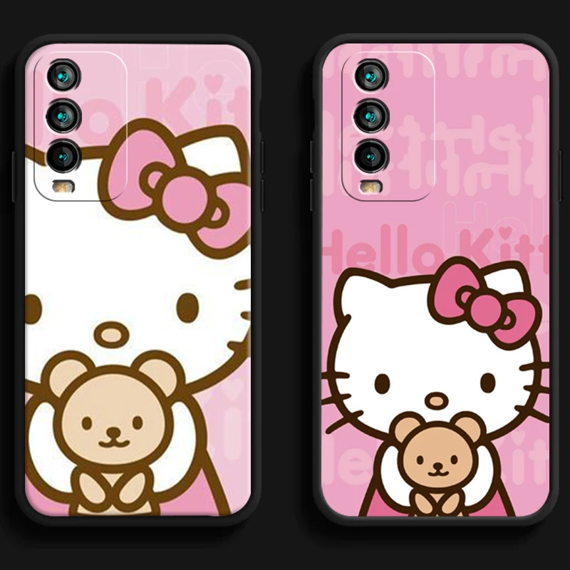 

Hello Kitty Cute Phone Cases For Xiaomi Redmi 9 9A 9T 8A 8 2021 7 8 Pro Note 8 9 Note 9T Funda Carcasa Coque Back Cover