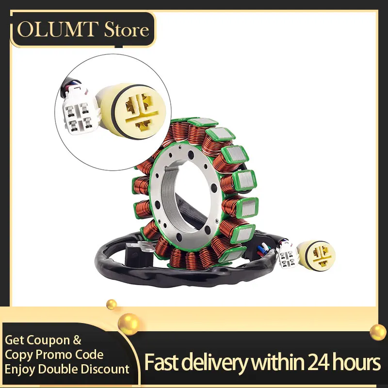 Детали генератора мотоцикла катушка статора зажигания для Yamaha YFM350A YFM350FWA YFM350X YFM35BA