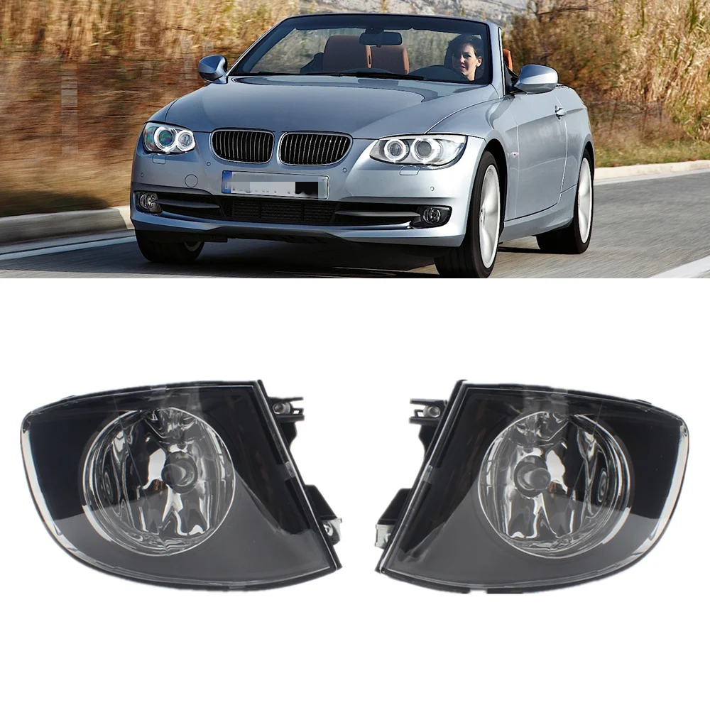 

For BMW E92 E93 Coupe 325i 328i 330i 335i 335xi 2006 2007 2008 2009 2010 Front Bumper Fog Light Fog Lamp With Bulbs