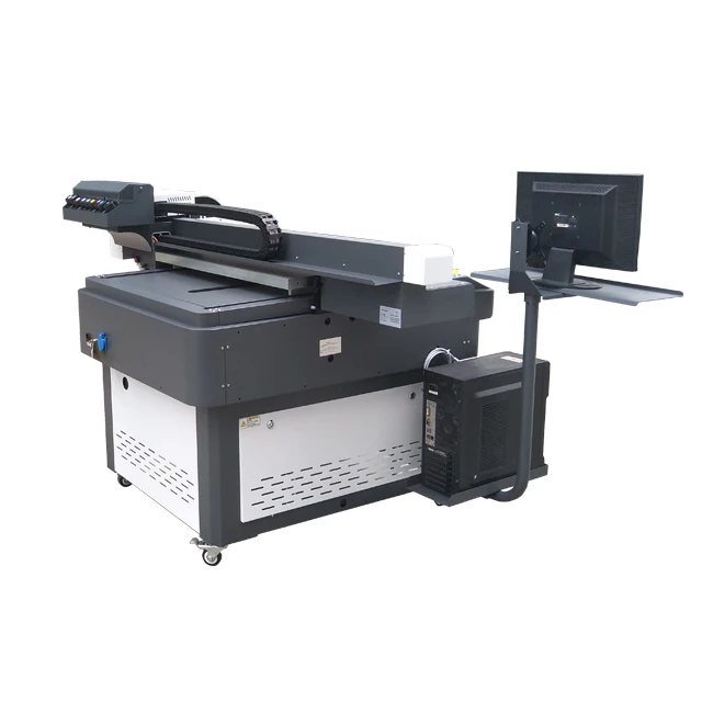 

6090 UV Printer Inkjet Flat Bed UV Led Printing Machine Cheap Small A1 Varnish Digital Flatbed UV Printer
