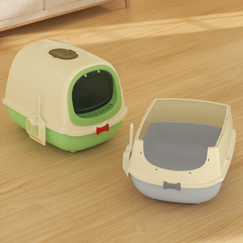 Складной складной большой контейнер для кошачьего туалета корпус квадратный