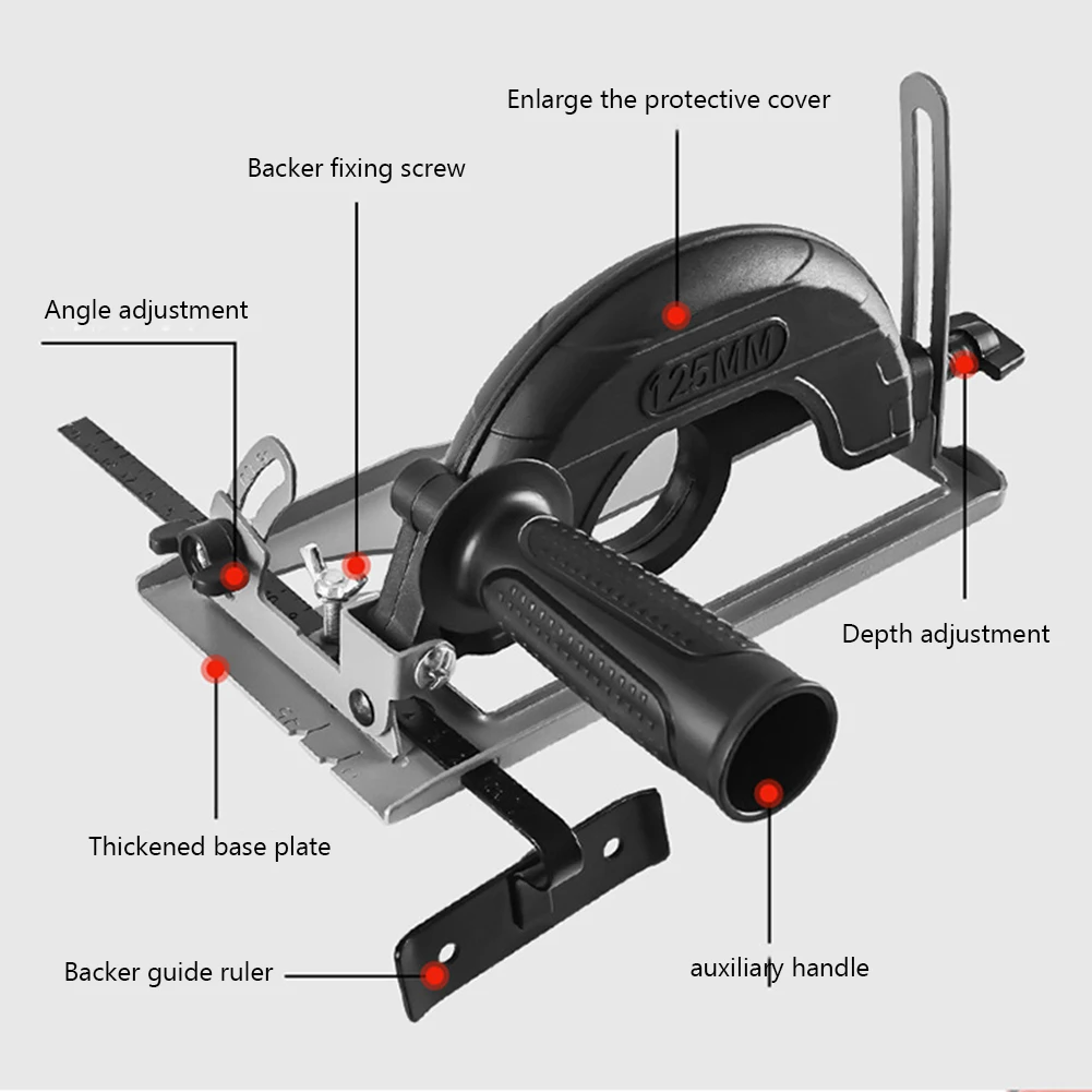 Ручная угловая шлифовальная машина конвертер в режущий станок установка