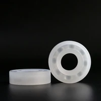 2pcs free shipping 603 604 605 606 607 608 609 pp plastic bearing polypropy corrosion resistant non magnetic insulation