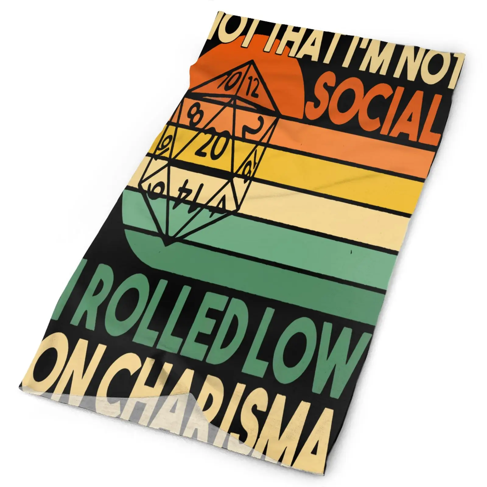 

Свернутая низкая Харизма подземелье глаз мужская бандана для сноуборда маска для лица шарф Женская Мужская маска для лыж Шарф Аниме Снуд ша...