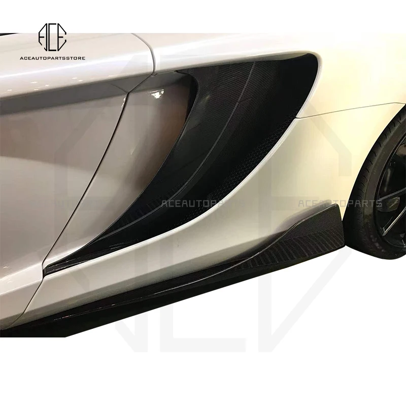 Лучшая цена боковая юбка из углеродного волокна для McLaren MP4 12C Coupe Spider |