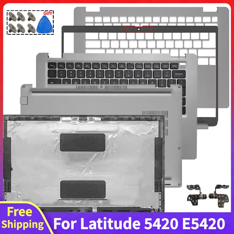 Фото Для Latitude 5420 E5420 L5420: Замена задней крышки экрана, верхнего корпуса, передней рамки, US-клавиатуры, тачпада, петель, нижнего корпуса, задней крышки LCD-дисплея №1