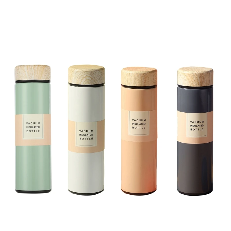 

Portable Stainless Steel Cute Thermos with Tea Leak Non-Slip Bottom Gift Durable