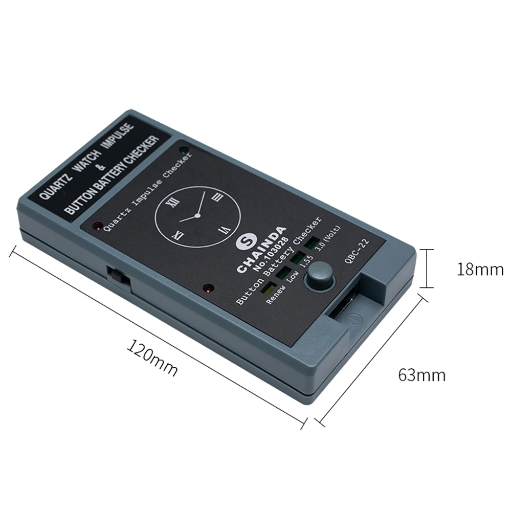 QBC-22 кварцевый импульсный тестер часового механизма часовая кнопка индикатор