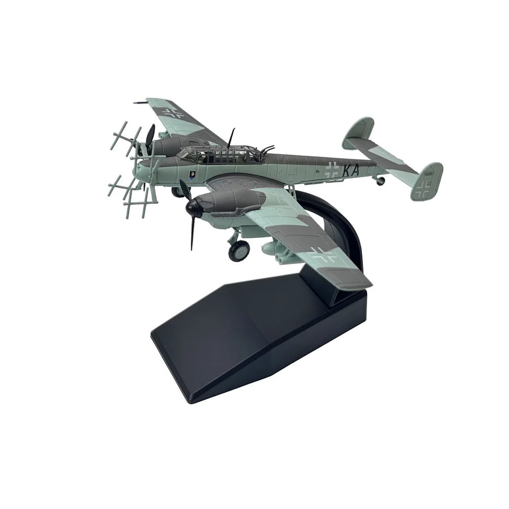 

1:100 1/100 Scale WWII German Messerschmidt BF110 Fighter Plane Diecast Metal Airplane Aircraft Model Boy Birthday Gift Toy