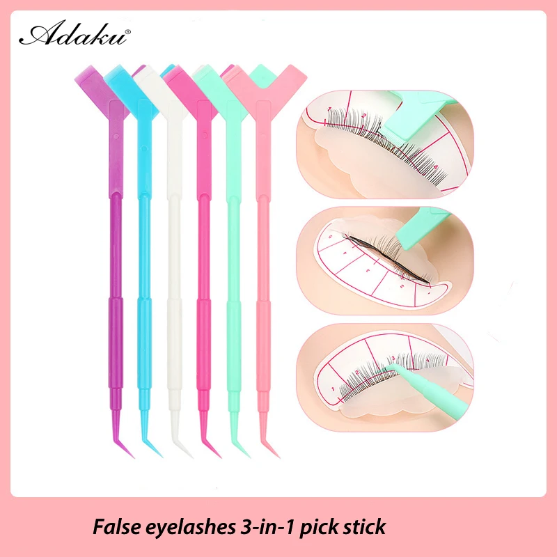 

5 шт., Y-образные Искусственные ресницы, 3 в 1