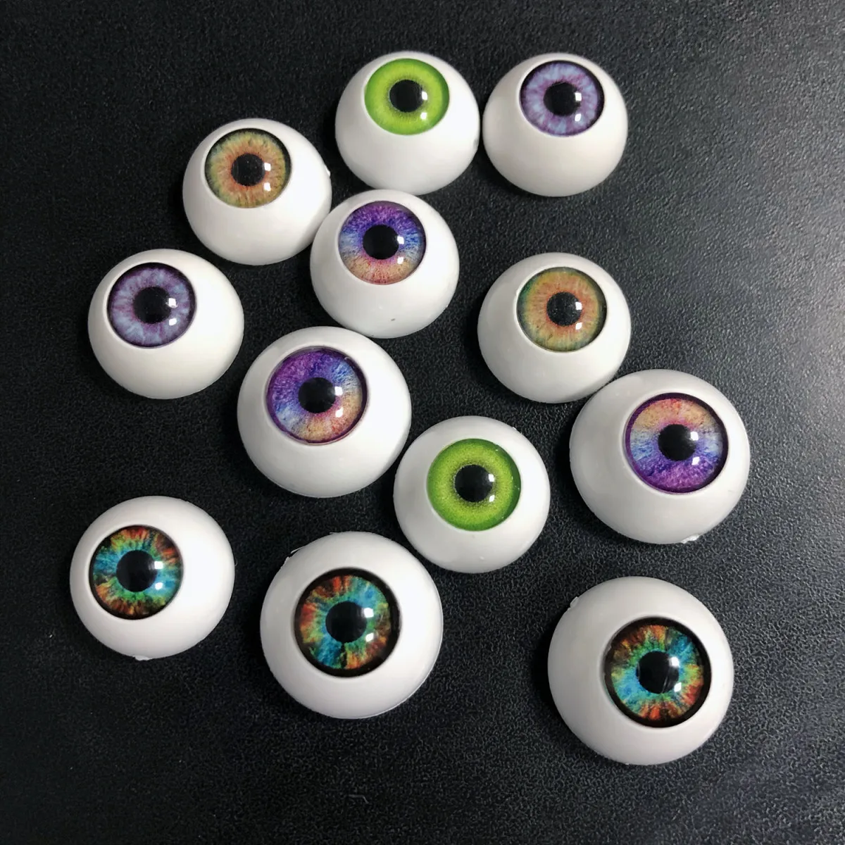 

Doll Eyes Diameter 10/12/14/16/18 Mm Bjd Doll Round Acrylic Eyeball Dress Up Girl Toys Diy Play House Gift Kid Doll Accessories