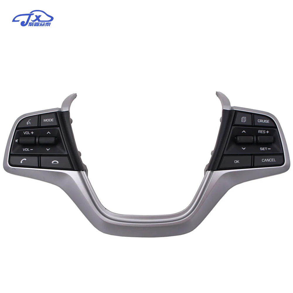 

For Elantra AD Car Phone Cruise Control Steering Wheel Buttons Pad Switch Black 96700-F2210