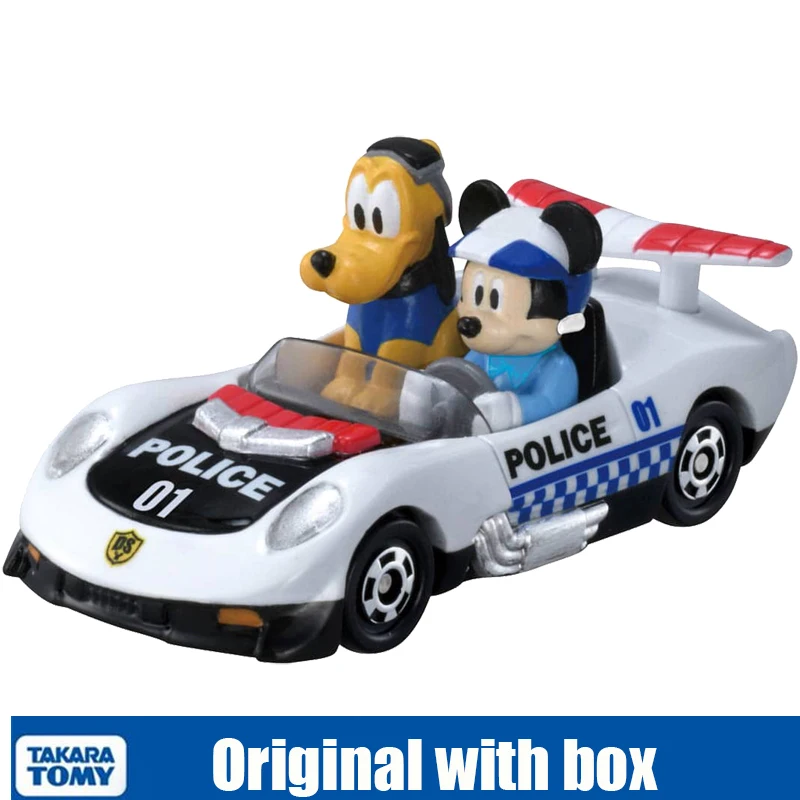 

Модель 142263, модель TAKARA TOMY TOMICA, Disney, Микки, полицейский автомобиль, литье под давлением, модель автомобиля из сплава, продажа Hehepopo