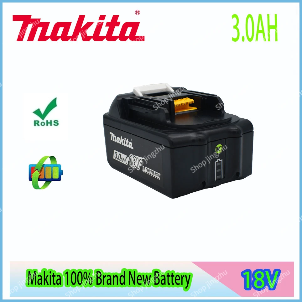 

Оригинальная Аккумуляторная Батарея Makita 18 в, 3,0 Ач, 5,0 Ач, 6,0 Ач для электроинструментов с зеркальной заменой литий-ионных аккумуляторов LXT, BL1860B, BL1860, BL1850
