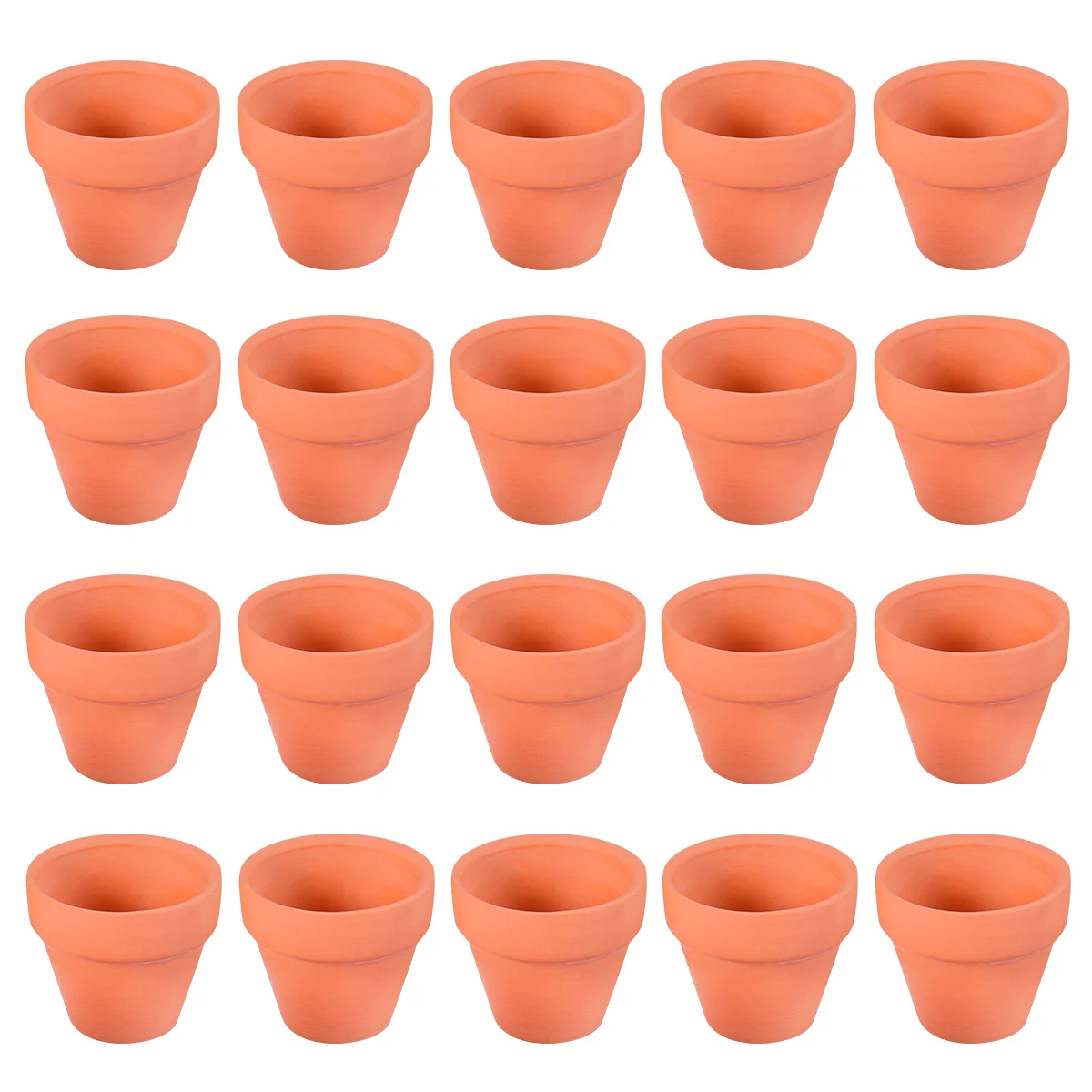 

20 Terracotta Pot Clay Ceramics Pots Flower Pots for Home Gardening Wedding Favors Crafts Plants