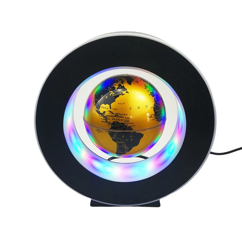 

Магнитный левитационный Глобус круглого типа, 3 дюйма, домашний настольный офисный декор, креативный подарок для детей на день рождения, вил...