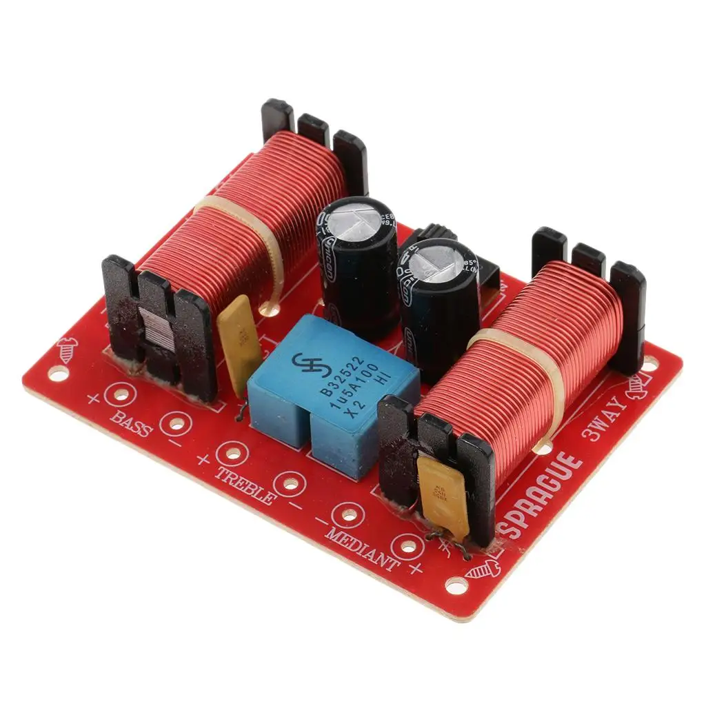 

160W loudspeaker audio frequency divider crossover module for cars