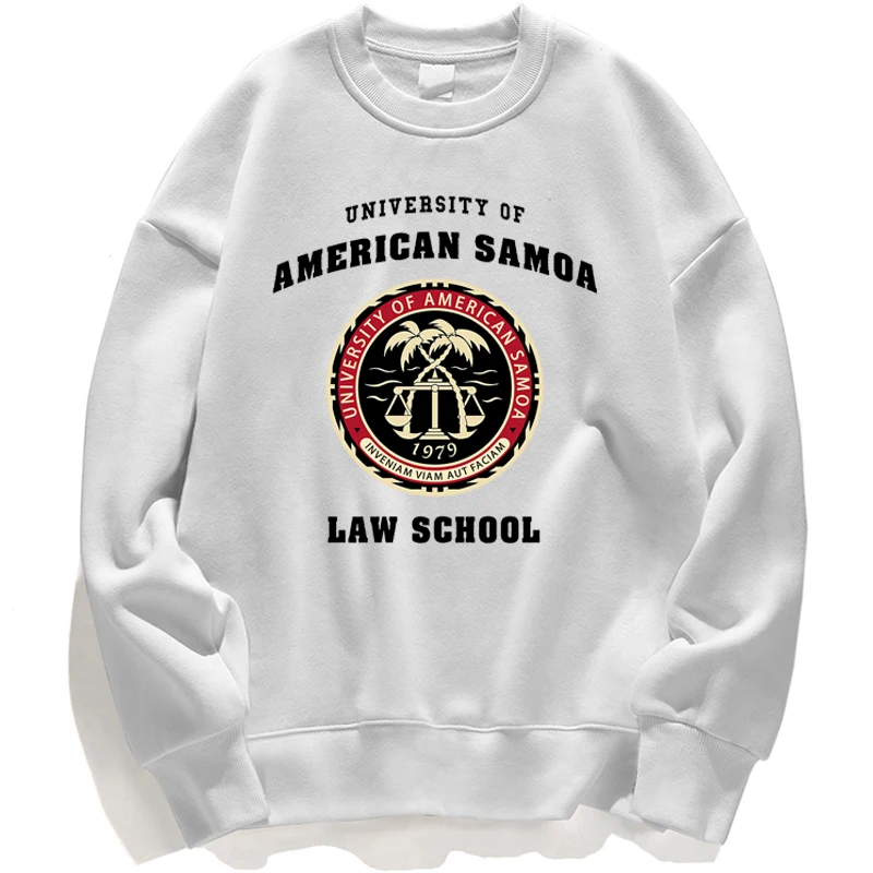 BCS University of American Samoa Law School Hoodies Sweatshirts Women Men Hoodie Sweatshirt Crewneck Jumper Pullover Black Hoody
