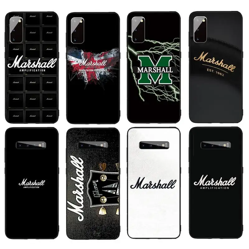 

Guitar Amp Marshalls Phone Case For Samsung Galaxy S7 S8 S9 S10e S20 PLUS Note 10 Pro PLUS LITE NOTE 20 UITRA