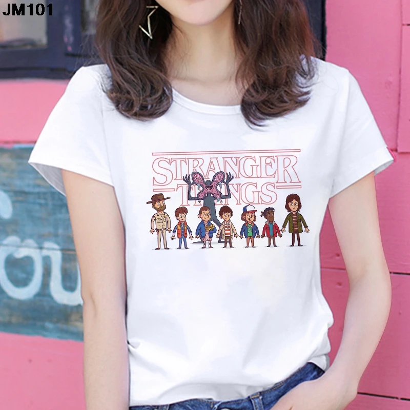 

Футболка женская с принтом из сериала «очень странные дела»