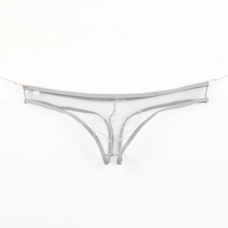 

Sheer Tulle Netting Brief Man Transparent Underwear Mans Low Rise Mesh Panties Mans Breathable Underpant Mans Swimming Trunks