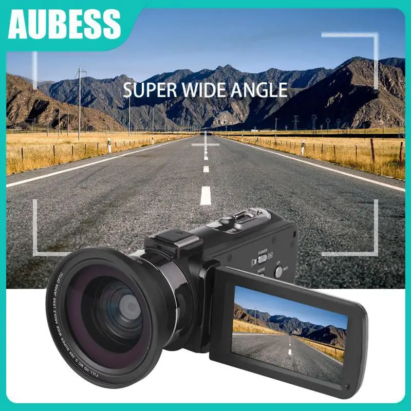 

4K Video Camera Ultra HD 30MP WiFi DV Camcorder Digital Video Camera 270 Degree Rotation Touch Screen 16X Digital Zoom Camera