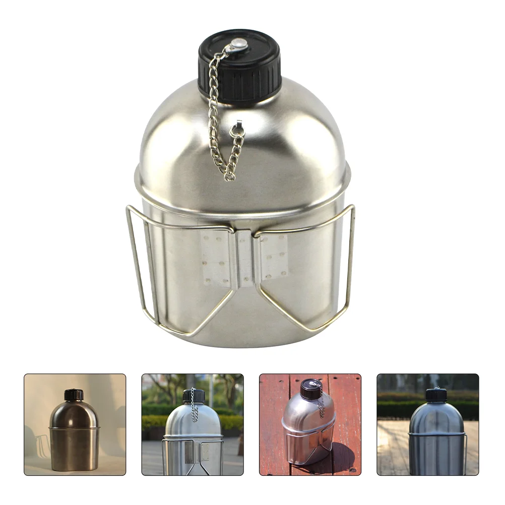 

Stainless Water Bottle Combination Kettle Canteen Cover Outdoor Camouflage