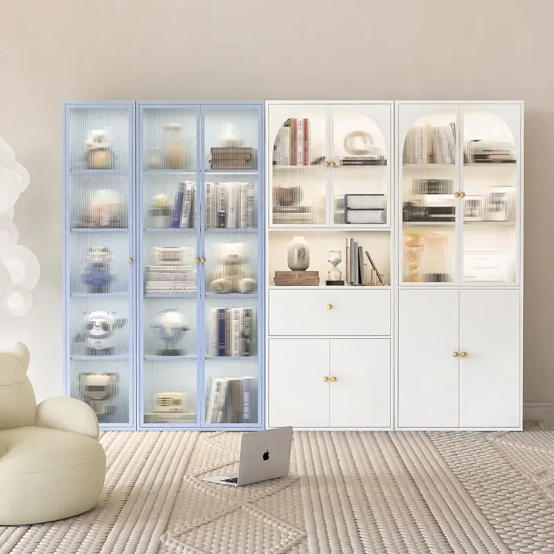 Книжные шкафы для спальни Скандинавская мебель гостиной современные книжные