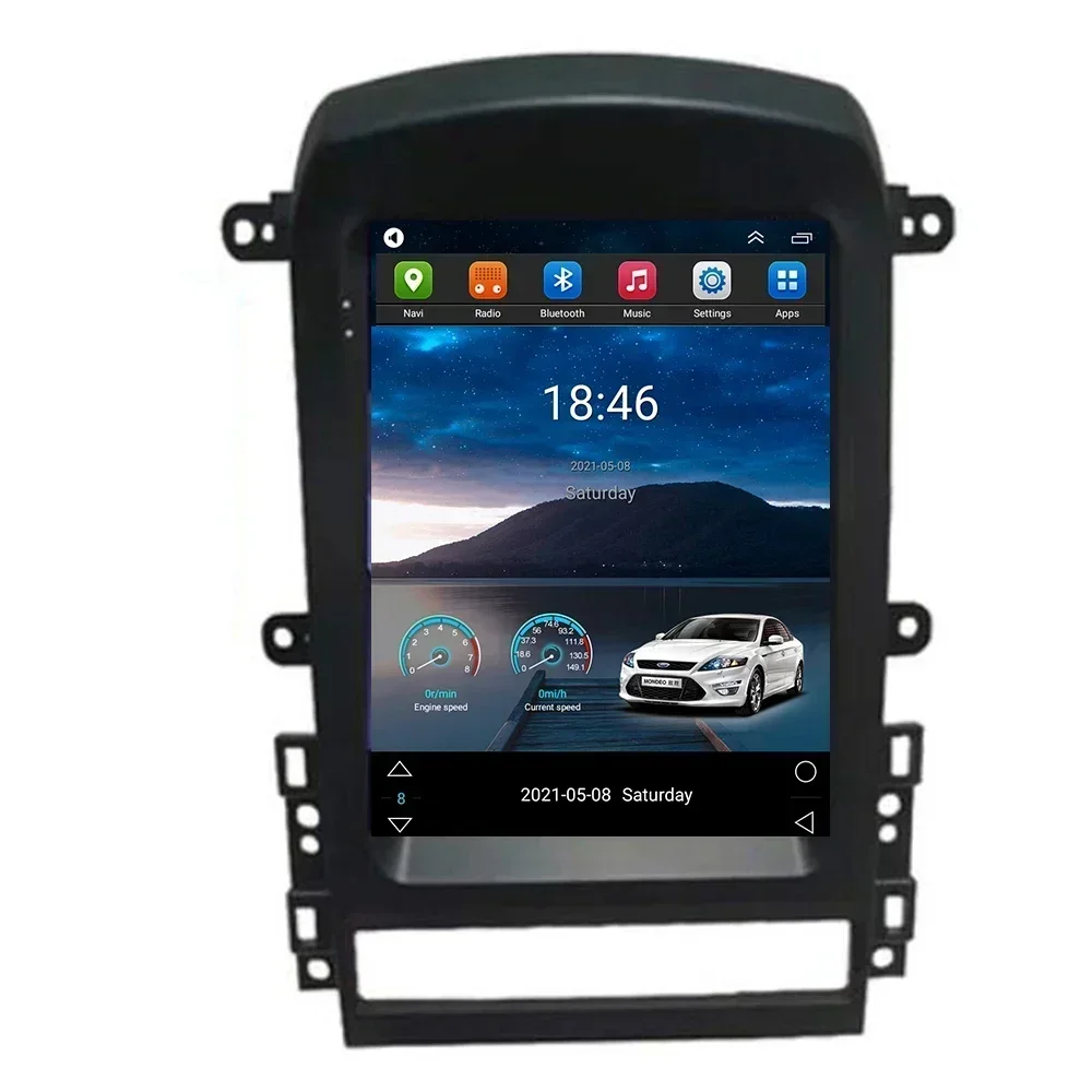 Автомобильное радио Tesla для Chevrolet Captiva 2006-2012 Android 13 мультимедиа 4G GPS-навигация