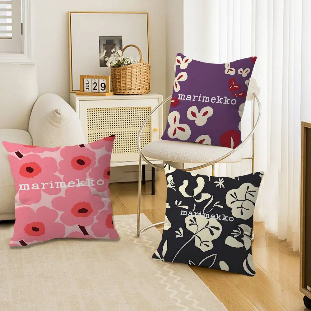 Наволочка Marimekko U-Unikko с цветочным узором для диванной подушки, декоративная наволочка для дома (art.: 3920dbe481bc4) - 3920dbe481bc4