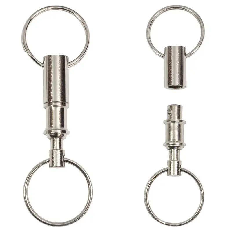 

Detachable Key Chains Creative Handy Key Ring Removable Mini Key Ring Chain Holder Keychain Key Holder Rings 1 Pcs