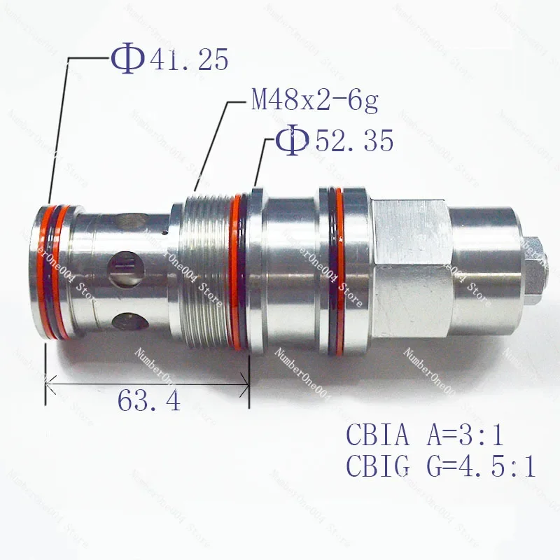 Подходит для резьбового вставной балансового клапана типа SUN CBIA/CBIG скорость