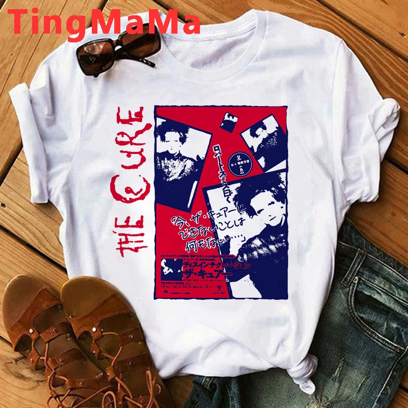 Футболка THE CURE мужская с рисунком леса топ в стиле хип-хоп мультяшная футболка