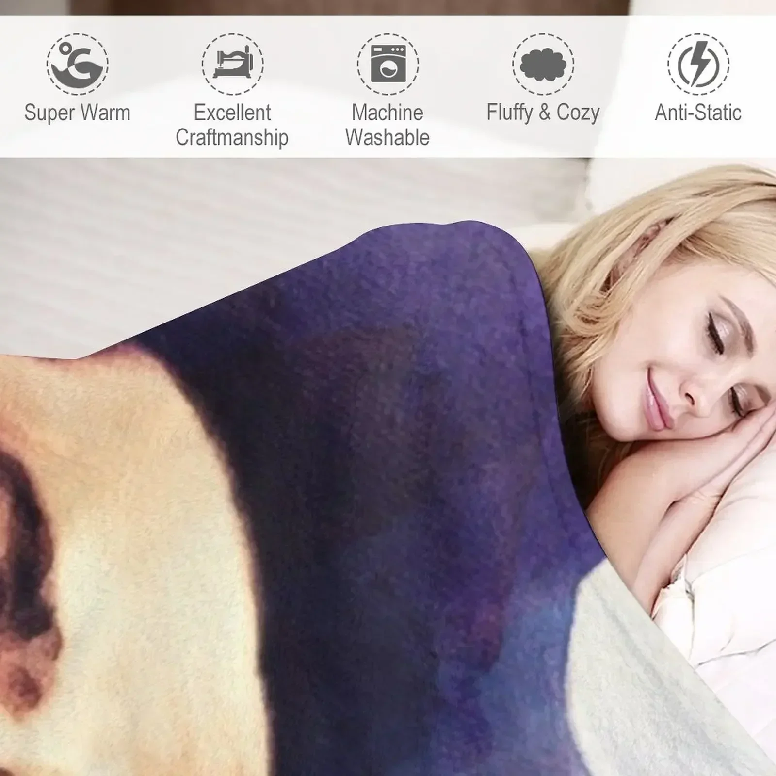 Клинт Уокер кинолегенда пледы одеяла роскошные дизайнерские модные диваны