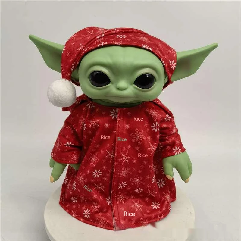 

Новые рождественские игрушки Baby Yoda, фигурка плюшевый йода из ткани, куклы, игрушки для детей, коллекционная игрушка, подарки на день рождени...