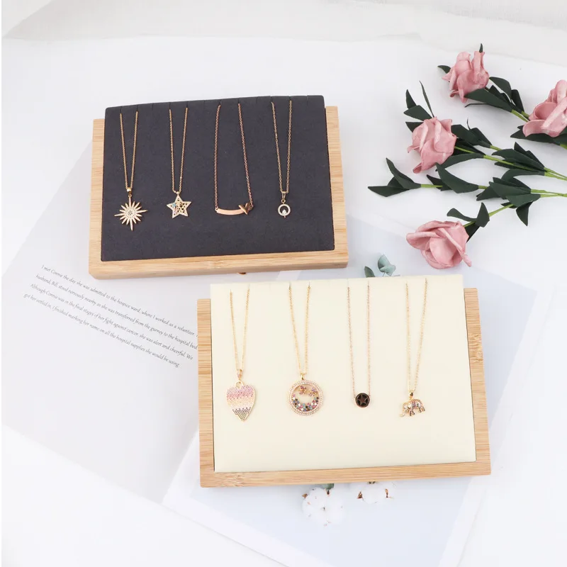 

Ожерелье и браслет из бамбука, в стиле ретро