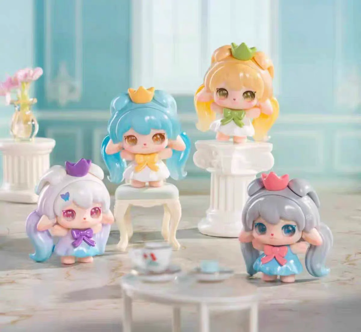 Мини-фигурка кролика Ruby Blind Box: милая плюшевая игрушка-дизайнерская фигурка, украшение для рабочего стола, декор для дома и офиса, для взрослых коллекционеров (art.: 3920dcb27a938) - 3920dcb27a938