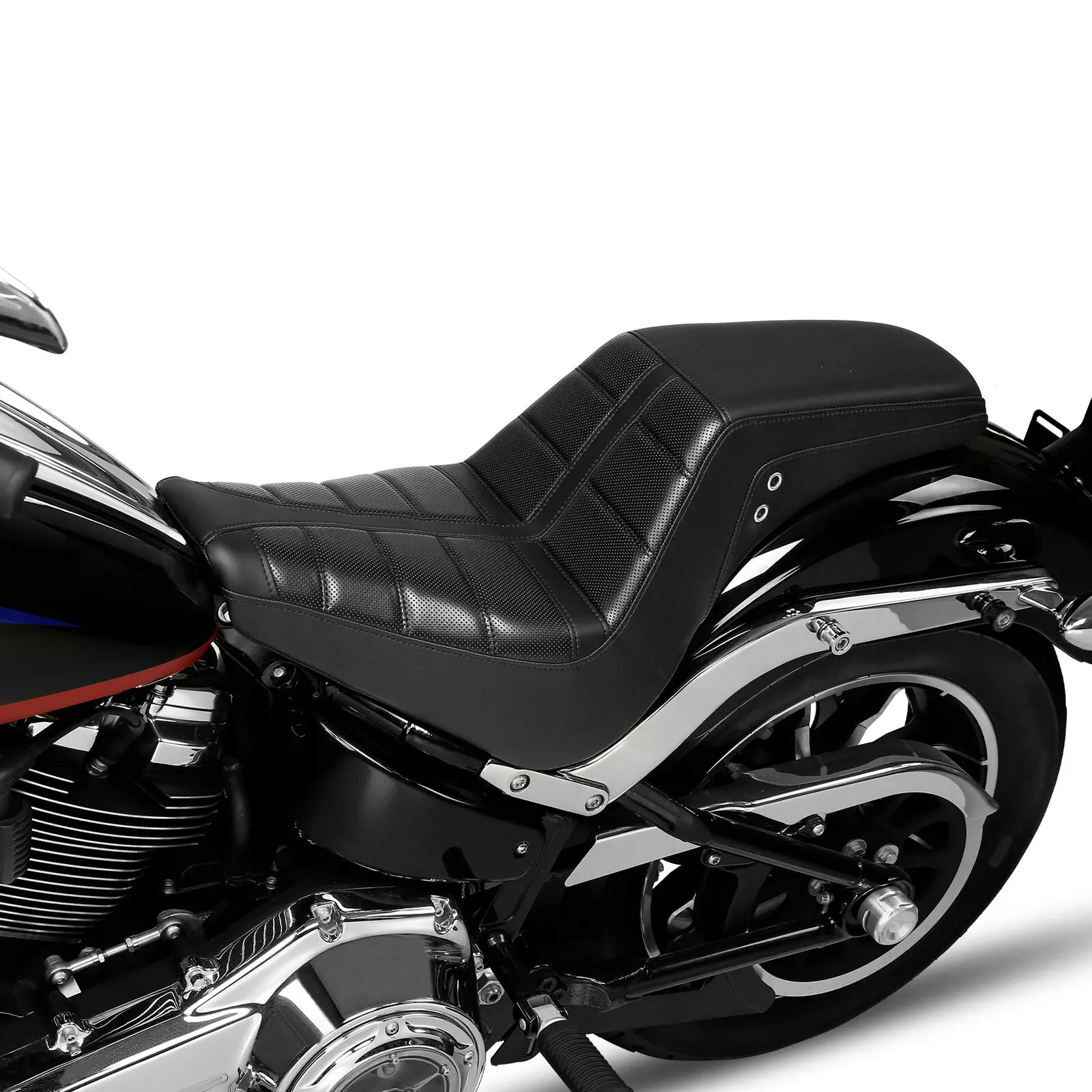 

Motorcycle Driver & Passenger Seat For Harley Softail Standard FXST Street Bob 114 FXBB FXBBS 2018-2022