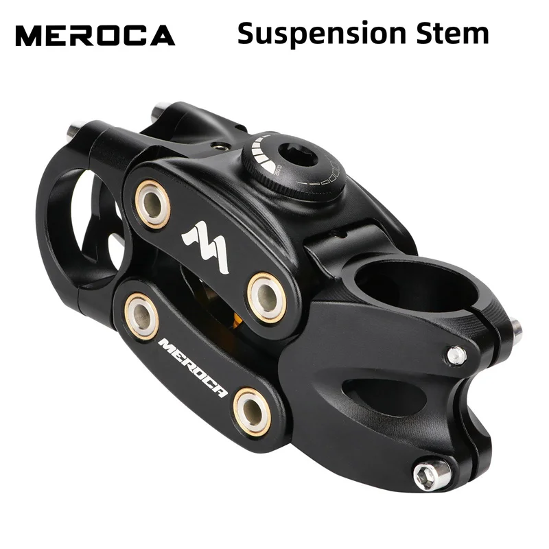 ShockStop PRO Suspension Stem for Bicycles Shock-Absorbing Bike Handlebar Stem for Road Gravel Hybrid and E-Bikes damper stem