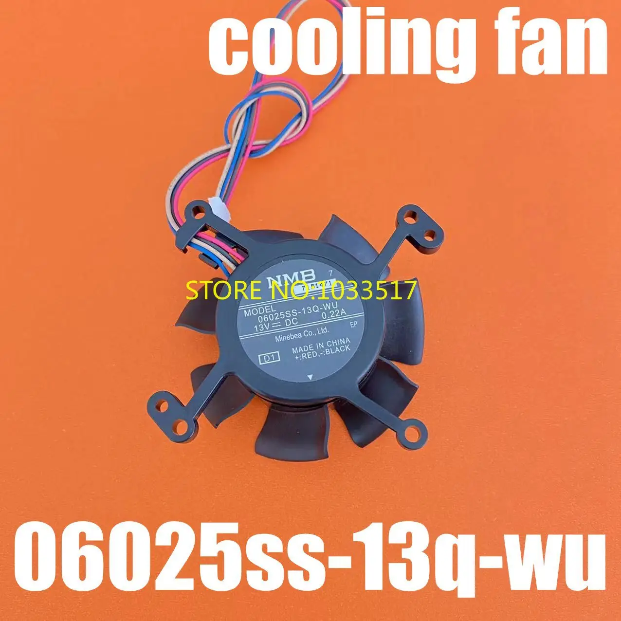 

Original NMB 06025SS-13Q-WU 4 line Epson CB-X17/X20/X21/X22/X25 projector fan