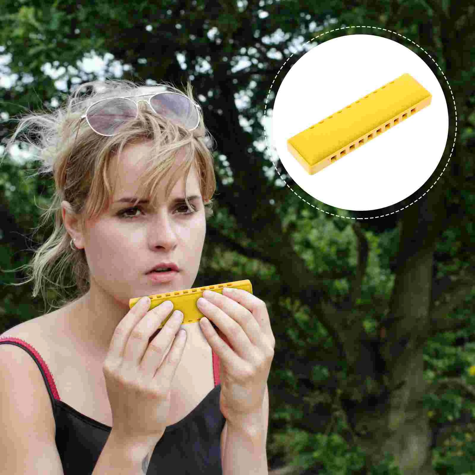 

Harmonica 10 Hole Key Charmonicasadults Holes 20The Tunes Studentharmoni Beginnerchildren Harp Blues Tones Adorable
