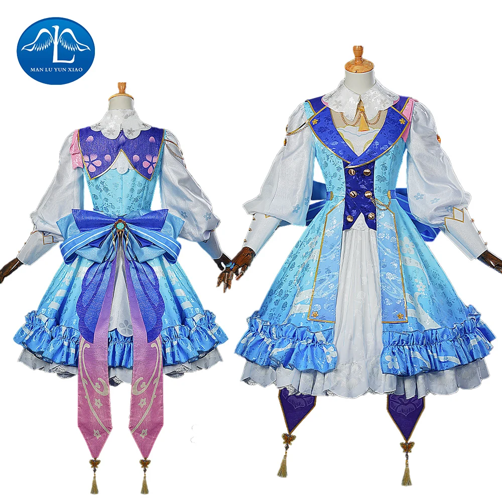 

Genshin Impact Kamisato Ayaka Cosplay Custome Dresses Kamisato Ayaka Anime Cosplay Halloween Costumes for Women