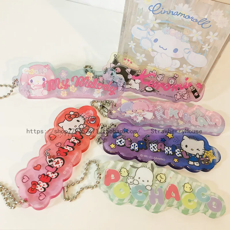 

Милые Hellokittys мимелоди полакко акриловая подвеска декоративный брелок Sanrio плюшевая аниме плюшевая милая игрушка подарок девочке на день рож...